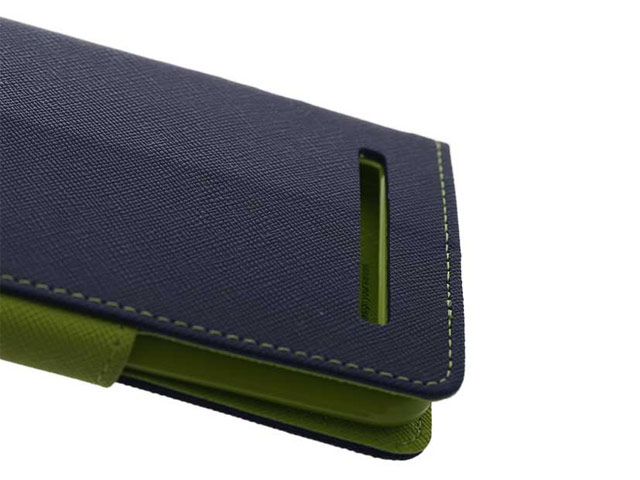 Чехол Mercury Goospery Fancy Diary Case для Asus ZenFone 2 ZE550ML (синий, винилискожа)