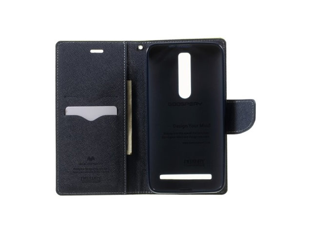 Чехол Mercury Goospery Fancy Diary Case для Asus ZenFone 2 ZE550ML (зеленый, винилискожа)