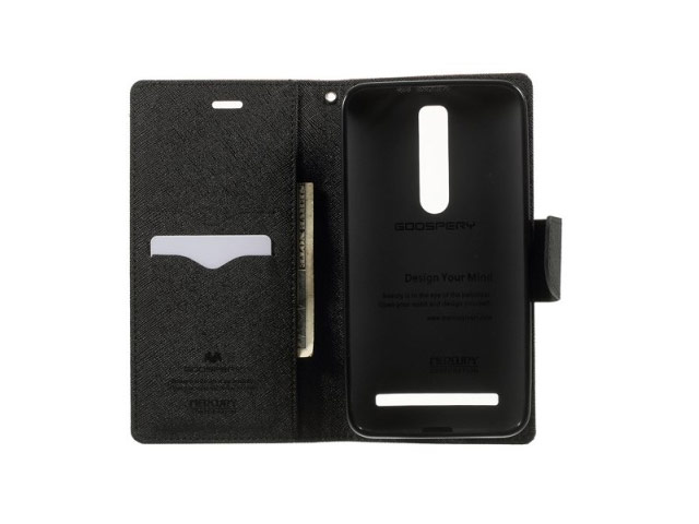 Чехол Mercury Goospery Fancy Diary Case для Asus ZenFone 2 ZE550ML (коричневый, винилискожа)