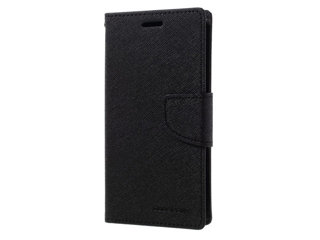 Чехол Mercury Goospery Fancy Diary Case для Samsung Galaxy S7 edge (черный, винилискожа)