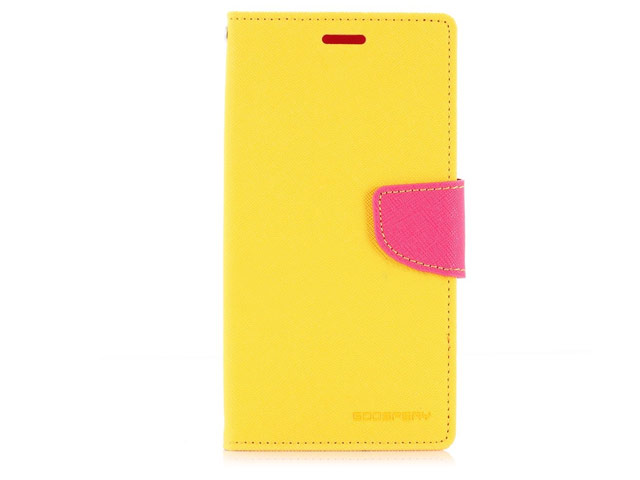 Чехол Mercury Goospery Fancy Diary Case для Samsung Galaxy S7 edge (желтый, винилискожа)