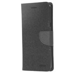 Чехол Mercury Goospery Fancy Diary Case для Samsung Galaxy A9 A9000 (черный, винилискожа)