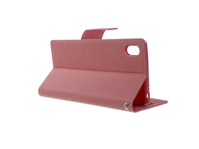 Чехол Mercury Goospery Fancy Diary Case для Sony Xperia Z5 premium (розовый, винилискожа)