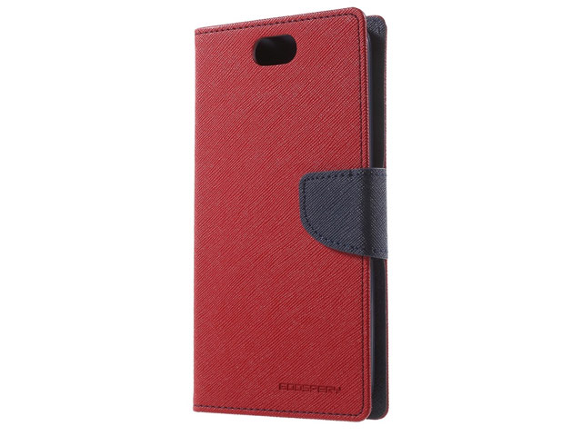 Чехол Mercury Goospery Fancy Diary Case для Asus ZenFone Selfie ZD551KL (красный, винилискожа)