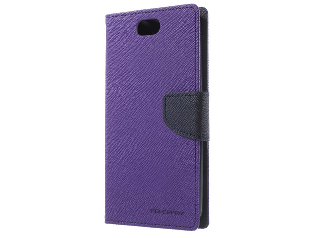 Чехол Mercury Goospery Fancy Diary Case для Asus ZenFone Selfie ZD551KL (фиолетовый, винилискожа)