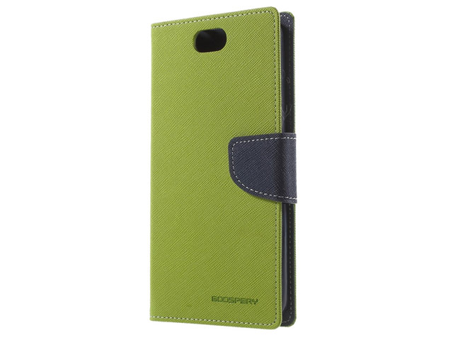 Чехол Mercury Goospery Fancy Diary Case для Asus ZenFone Selfie ZD551KL (зеленый, винилискожа)