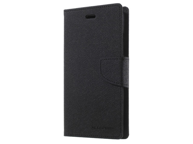 Чехол Mercury Goospery Fancy Diary Case для Xiaomi Redmi Note 2 (черный, винилискожа)
