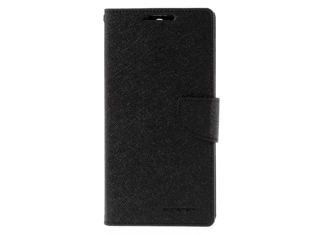 Чехол Mercury Goospery Fancy Diary Case для Sony Xperia C5 ultra (черный, винилискожа)