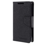 Чехол Mercury Goospery Fancy Diary Case для Sony Xperia Z5 compact (черный, винилискожа)