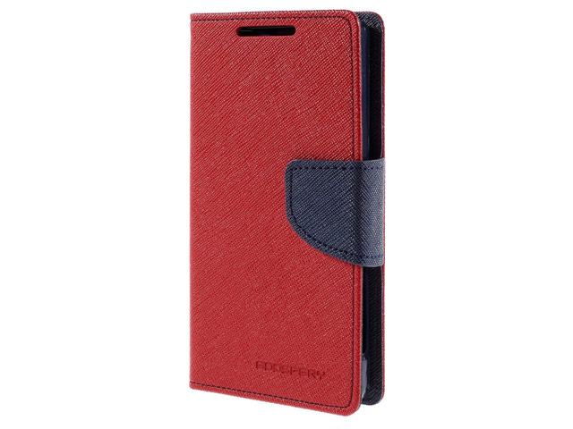 Чехол Mercury Goospery Fancy Diary Case для Sony Xperia Z5 compact (красный, винилискожа)