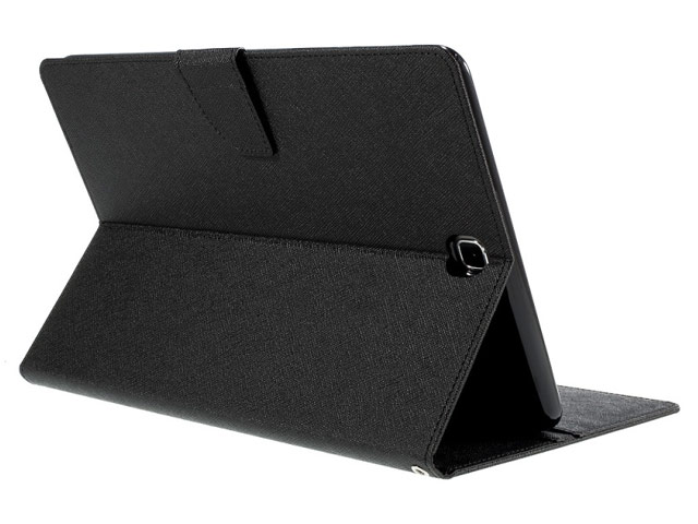 Чехол Mercury Goospery Fancy Diary Case для Samsung Galaxy Tab A 9.7 (черный, винилискожа)