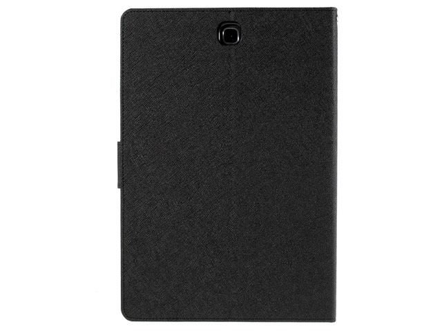 Чехол Mercury Goospery Fancy Diary Case для Samsung Galaxy Tab A 9.7 (черный, винилискожа)