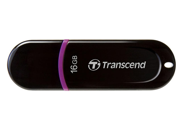 Флеш-карта Transcend JetFlash 300 (16Gb, USB 2.0, черная)