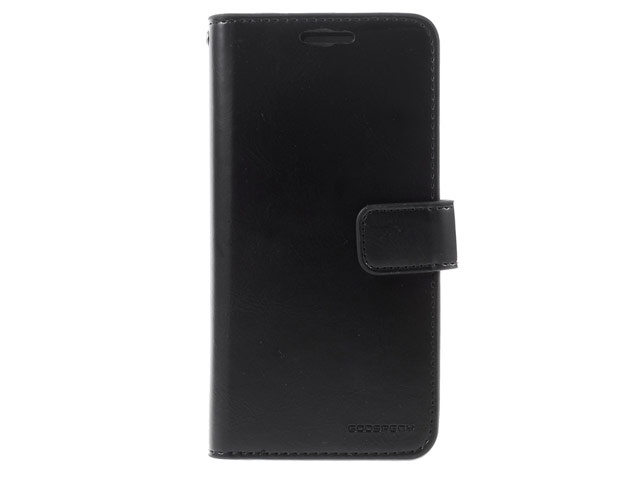 Чехол Mercury Goospery Mansoor Wallet для Samsung Galaxy S7 (черный, винилискожа)