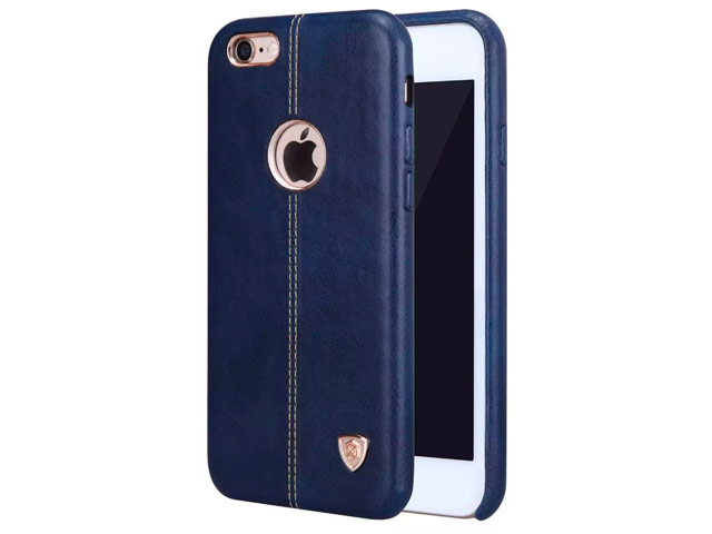 Чехол Nillkin Englon Leather Cover для Apple iPhone 6S (синий, кожаный)