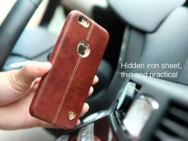 Чехол Nillkin Englon Leather Cover для Apple iPhone 6S (коричневый, кожаный)