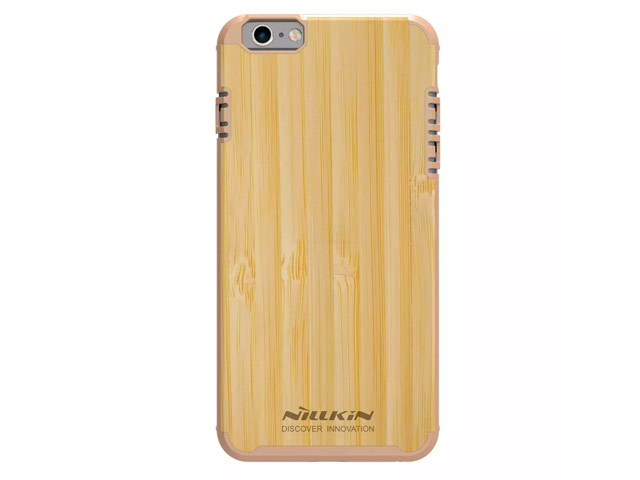 Чехол Nillkin Knights для Apple iPhone 6S (желтый, деревянный)