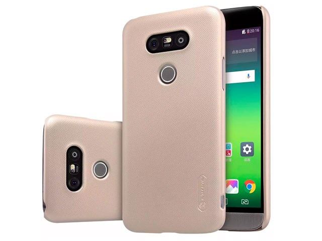 Чехол Nillkin Hard case для LG G5 (золотистый, пластиковый)