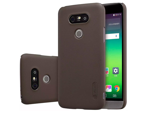 Чехол Nillkin Hard case для LG G5 (темно-коричневый, пластиковый)