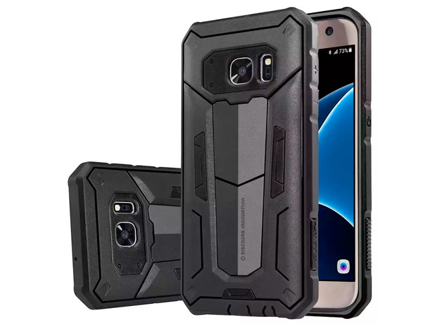 Чехол Nillkin Defender 2 case для Samsung Galaxy S7 (черный, усиленный)