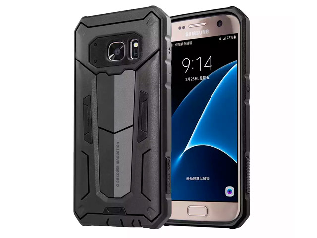 Чехол Nillkin Defender 2 case для Samsung Galaxy S7 (черный, усиленный)