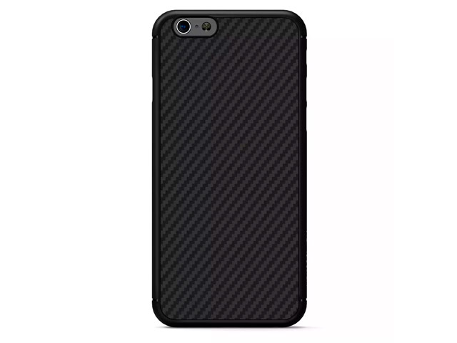 Чехол Nillkin Synthetic fiber для Apple iPhone 6S (черный, карбон)
