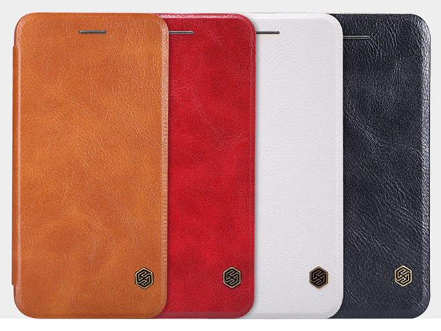 Чехол Nillkin Qin leather case для Apple iPhone 6S (белый, кожаный)