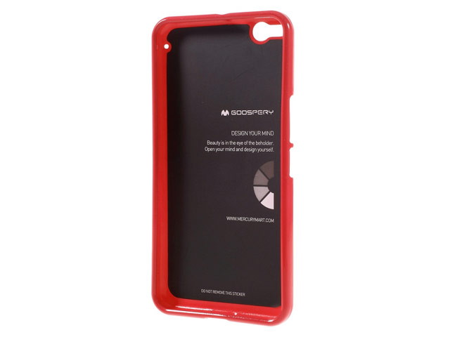 Чехол Mercury Goospery Jelly Case для HTC One X9 (красный, гелевый)