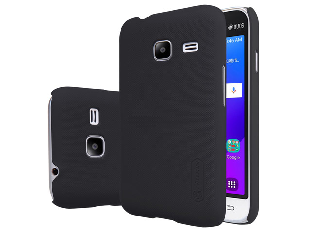Чехол Nillkin Hard case для Samsung Galaxy J1 mini 2016 (черный, пластиковый)