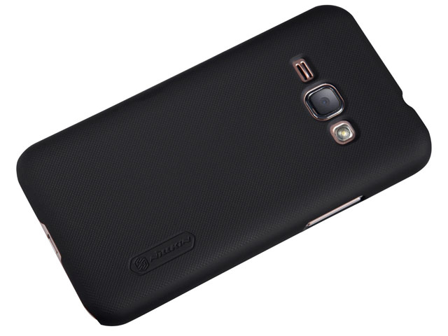 Чехол Nillkin Hard case для Samsung Galaxy J1 2016 J120 (черный, пластиковый)