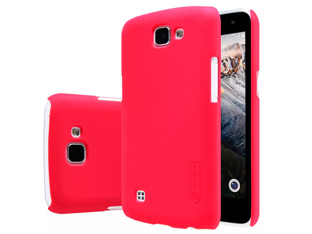 Чехол Nillkin Hard case для LG K4 (красный, пластиковый)