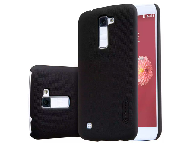 Чехол Nillkin Hard case для LG K10 (черный, пластиковый)