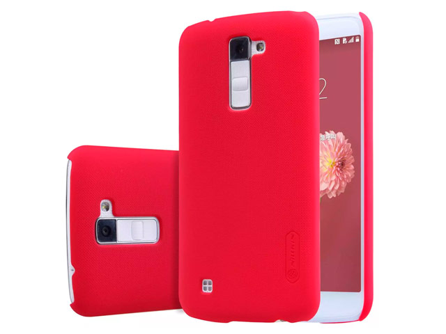 Чехол Nillkin Hard case для LG K10 (красный, пластиковый)