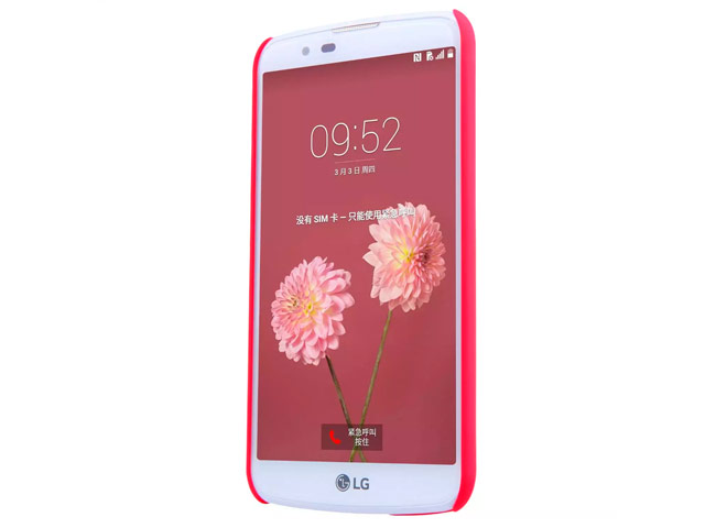 Чехол Nillkin Hard case для LG K10 (красный, пластиковый)