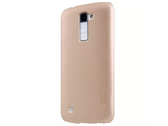 Чехол Nillkin Hard case для LG K10 (золотистый, пластиковый)