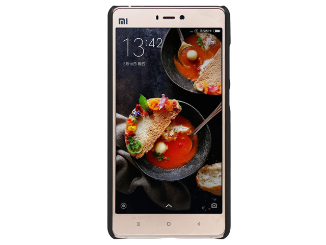 Чехол Nillkin Hard case для Xiaomi Mi 4s (черный, пластиковый)