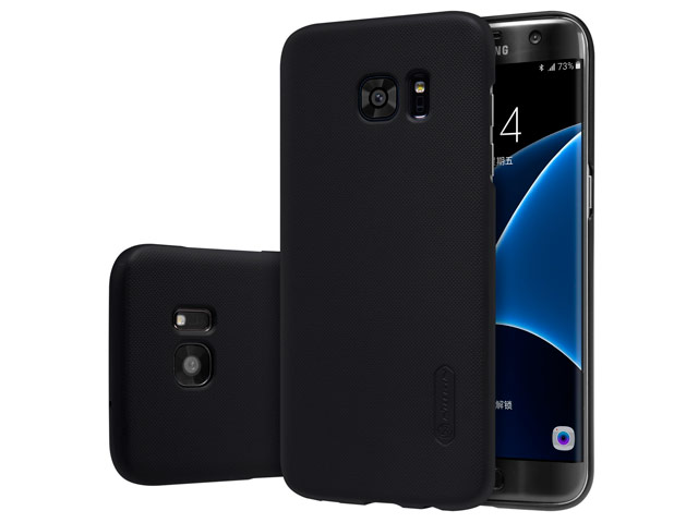 Чехол Nillkin Hard case для Samsung Galaxy S7 edge (черный, пластиковый)