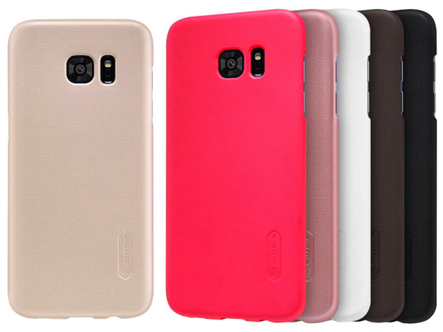 Чехол Nillkin Hard case для Samsung Galaxy S7 edge (красный, пластиковый)