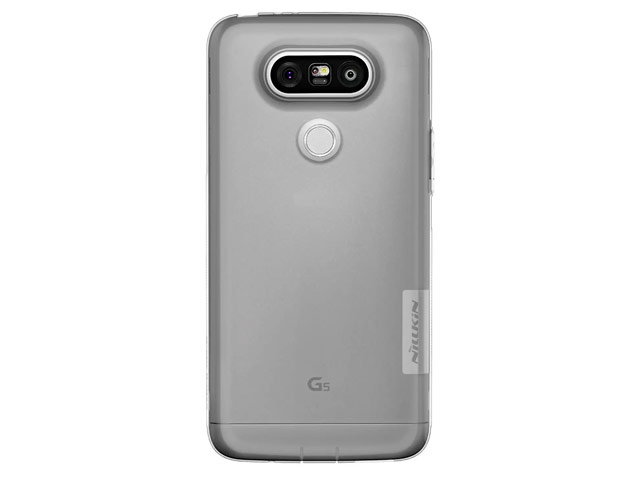 Чехол Nillkin Nature case для LG G5 (серый, гелевый)