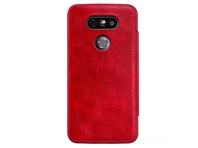 Чехол Nillkin Qin leather case для LG G5 (красный, кожаный)