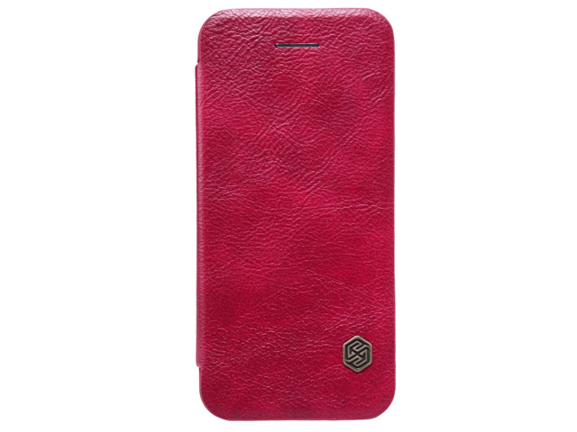 Чехол Nillkin Qin leather case для Apple iPhone SE (красный, кожаный)