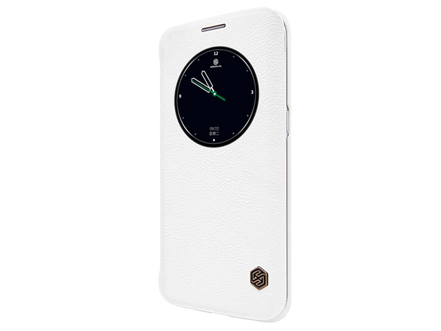 Чехол Nillkin Qin leather case для Samsung Galaxy S7 edge (белый, кожаный)