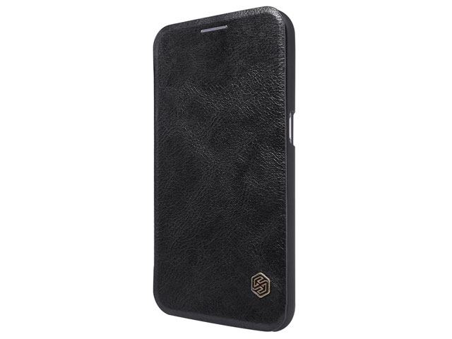 Чехол Nillkin Qin leather case для Samsung Galaxy S7 (черный, кожаный)