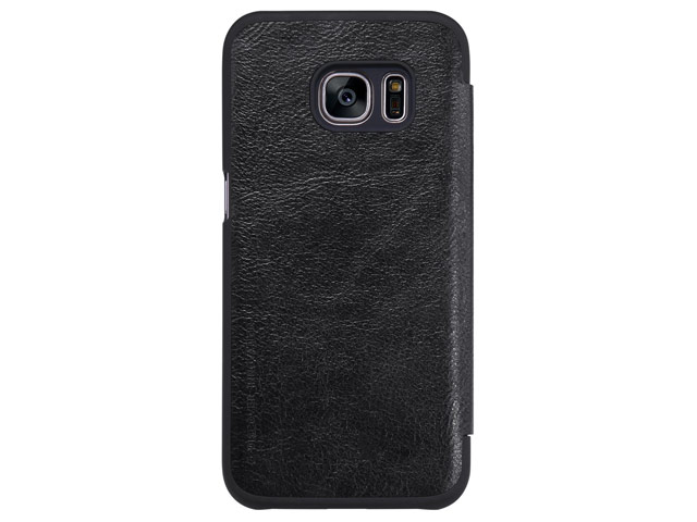 Чехол Nillkin Qin leather case для Samsung Galaxy S7 (черный, кожаный)