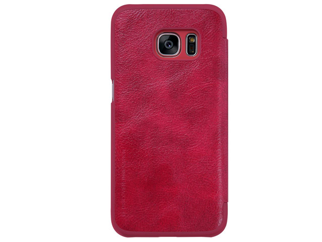 Чехол Nillkin Qin leather case для Samsung Galaxy S7 (красный, кожаный)