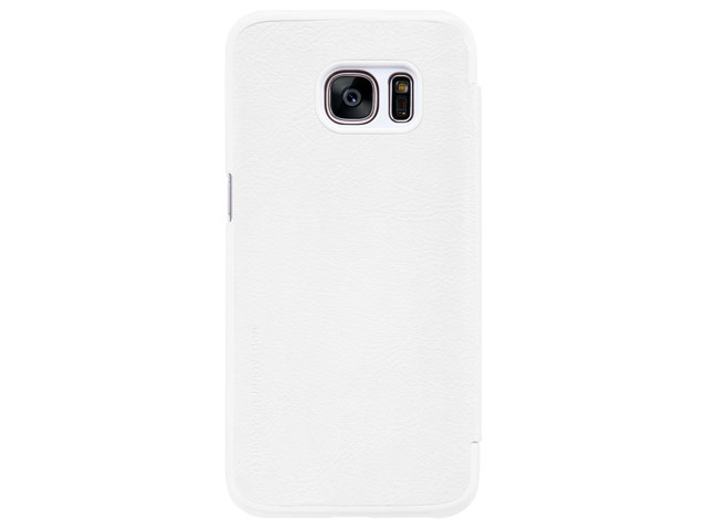 Чехол Nillkin Qin leather case для Samsung Galaxy S7 (белый, кожаный)