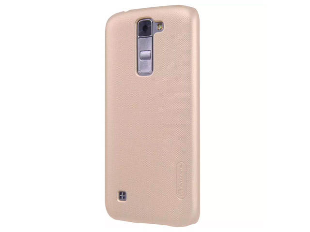 Чехол Nillkin Hard case для LG K7 (золотистый, пластиковый)