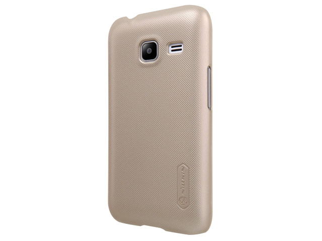 Чехол Nillkin Hard case для Samsung Galaxy J1 mini 2016 (золотистый, пластиковый)