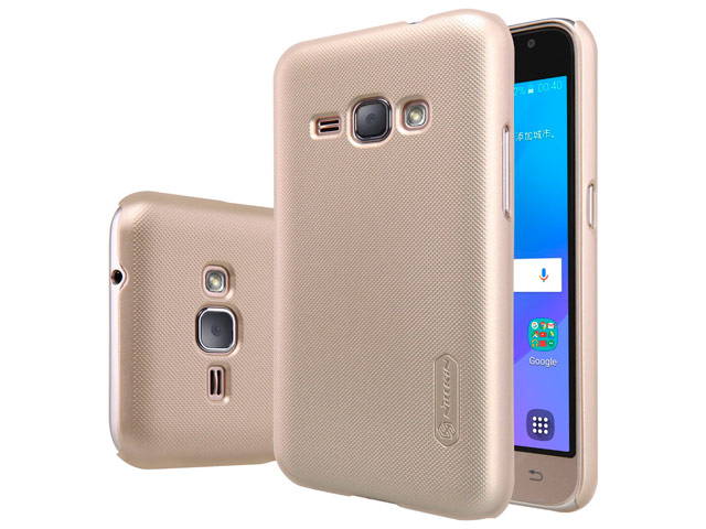 Чехол Nillkin Hard case для Samsung Galaxy J1 2016 J120 (золотистый, пластиковый)
