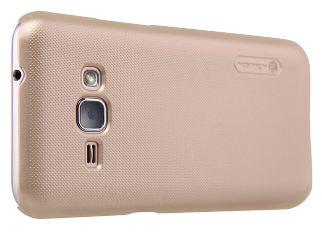Чехол Nillkin Hard case для Samsung Galaxy J1 2016 J120 (золотистый, пластиковый)